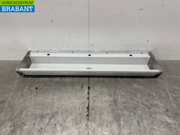 Spülbecken aus Edelstahl 150 x 36 cm Catering