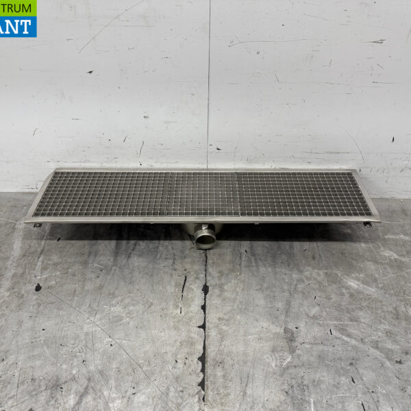 Combisteel Bodenablauf aus Edelstahl 118 x 30 x 14 cm Horeca