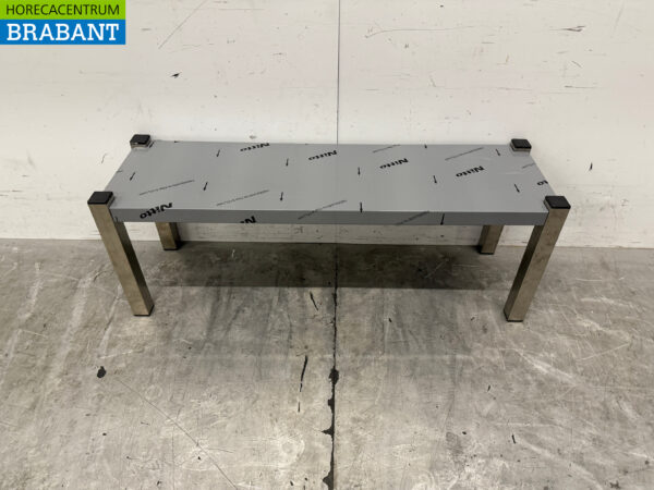 Edelstahl Etagere Brücke 100 x 30 x 36 cm Catering