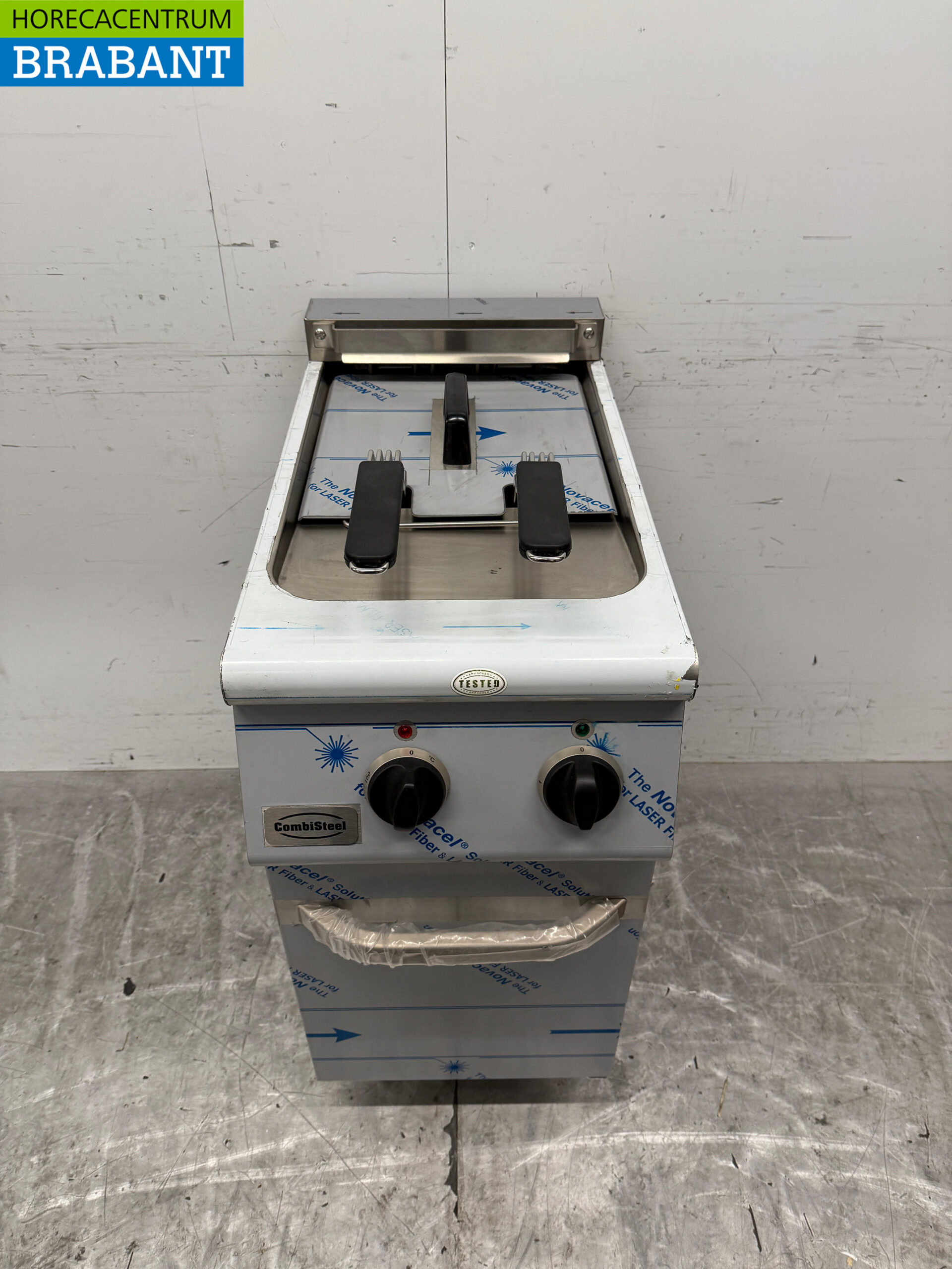 Combisteel Fritteuse aus Edelstahl 18 Liter 400V Horeca