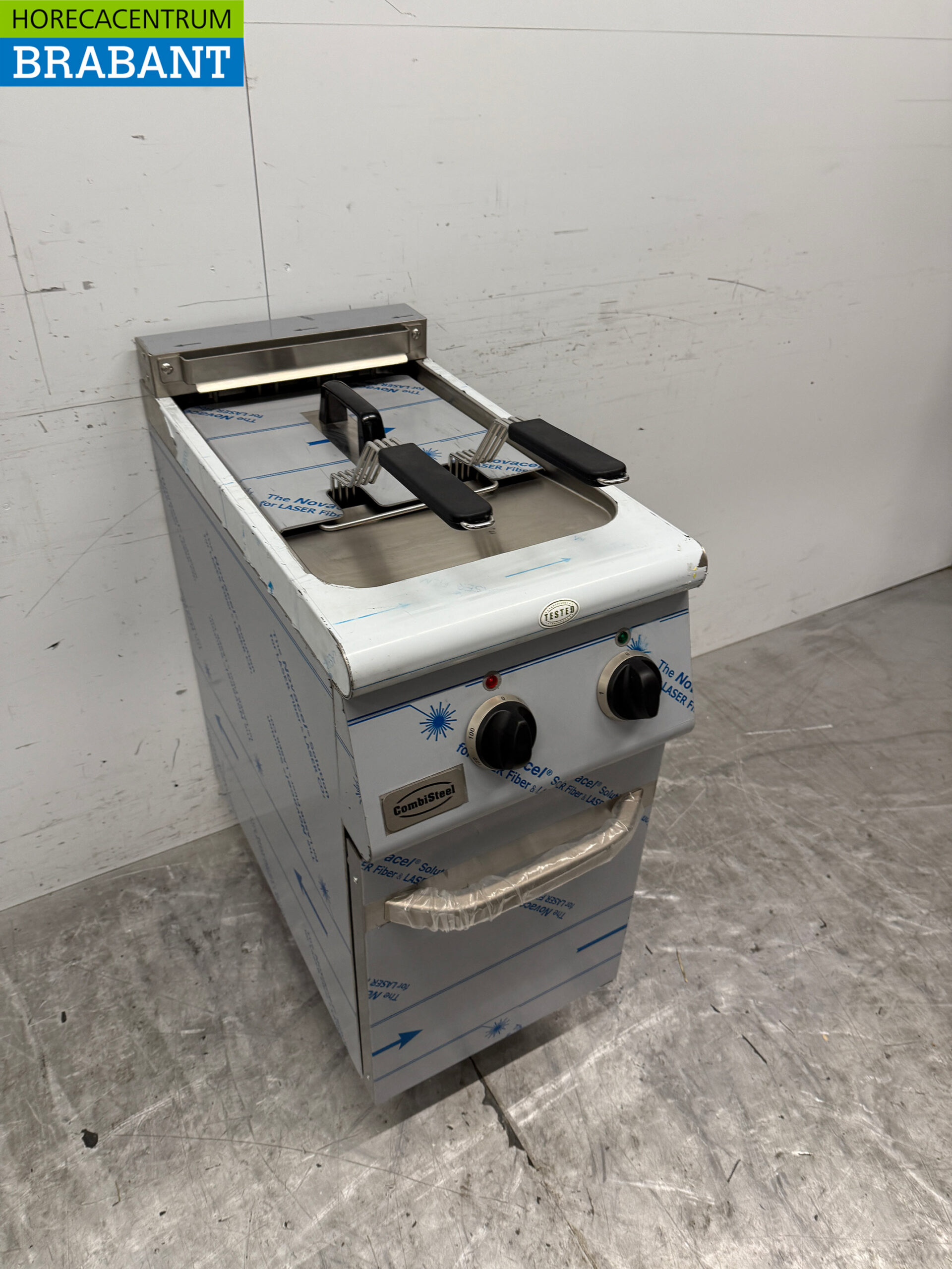 Combisteel Fritteuse aus Edelstahl 18 Liter 400V Horeca – Bild 2