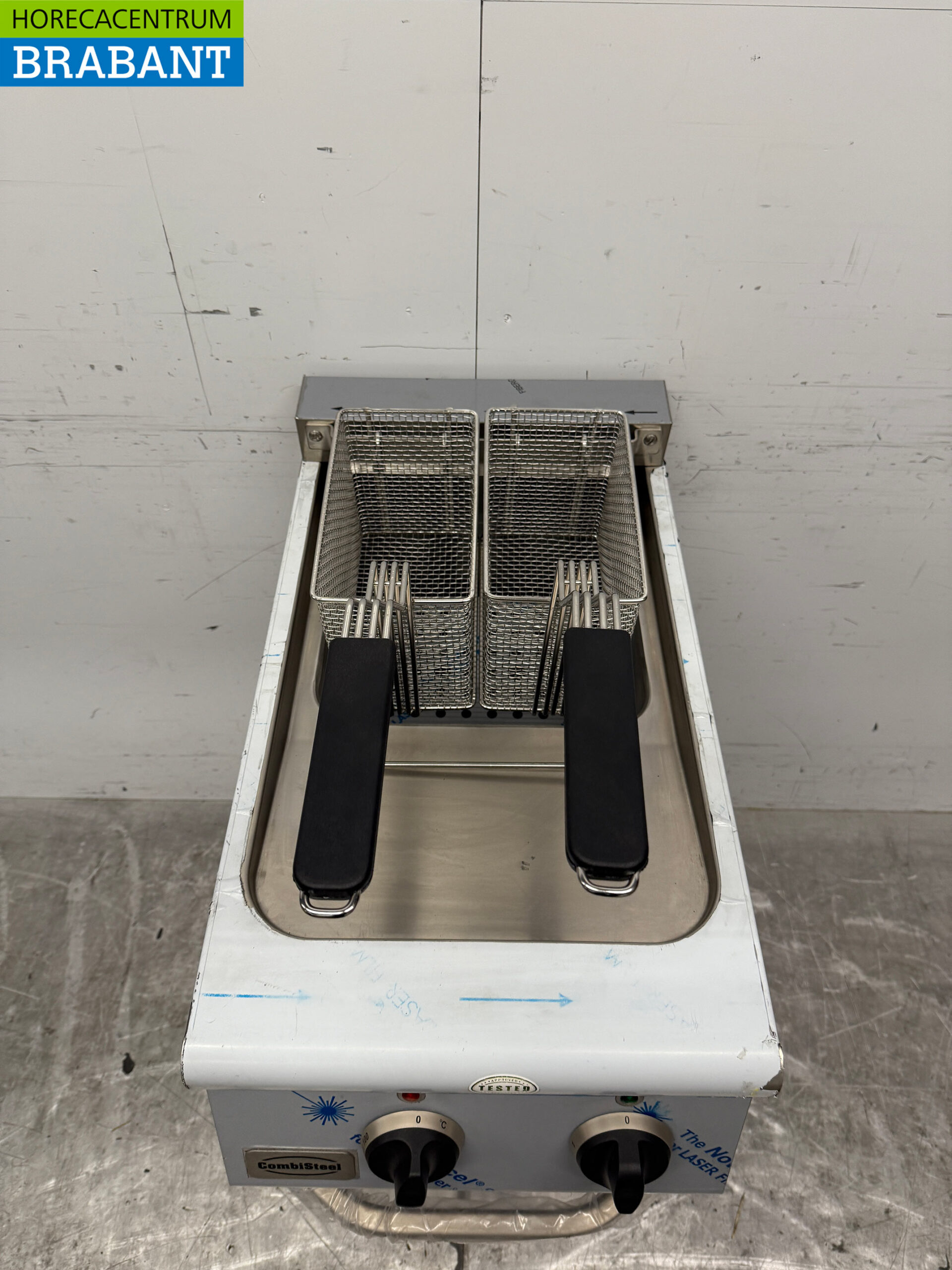 Combisteel Fritteuse aus Edelstahl 18 Liter 400V Horeca – Bild 4