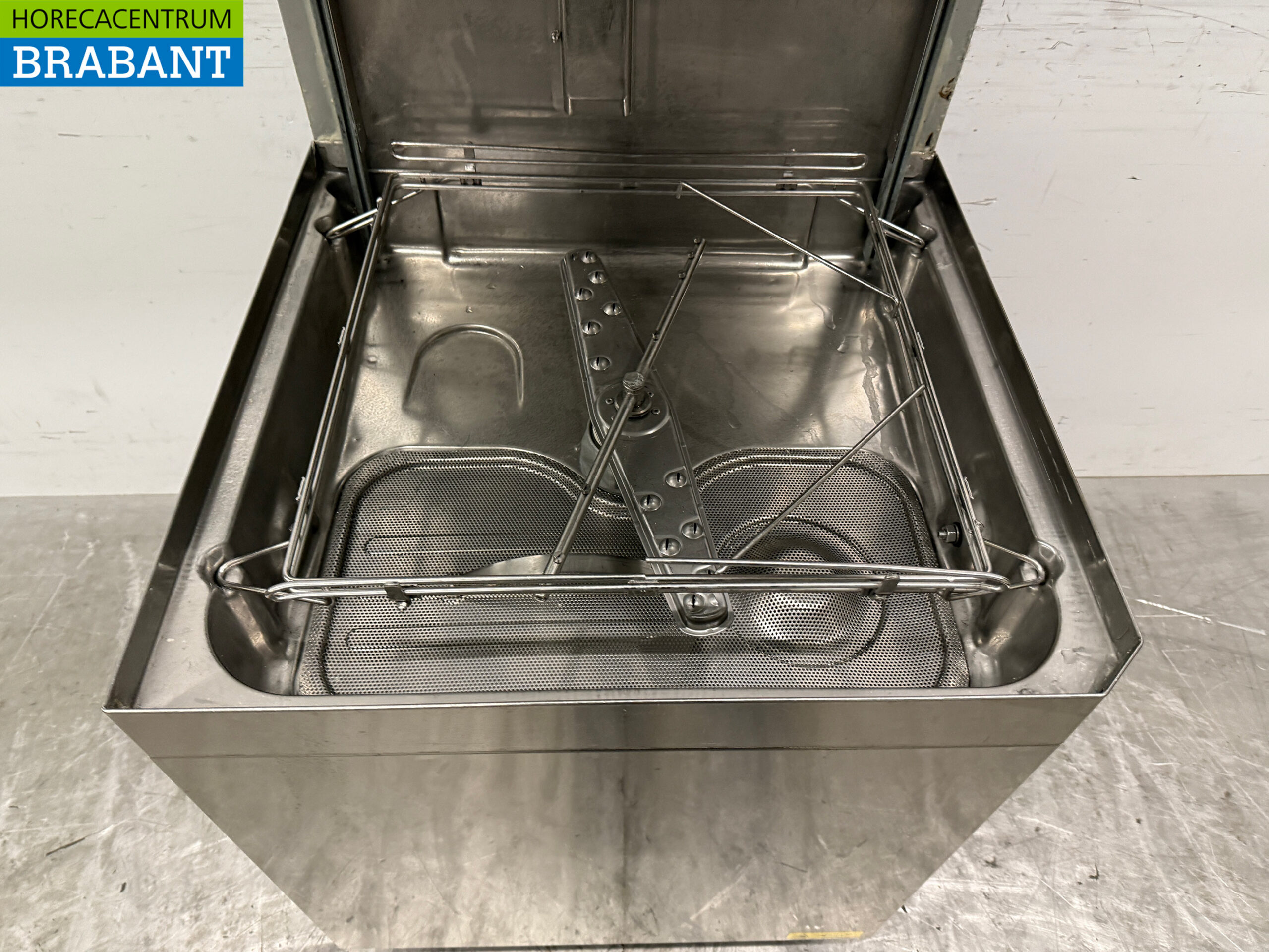 Edelstahl-Geschirrspüler Zanussi HHT8 Sliding 400V Catering – Bild 4