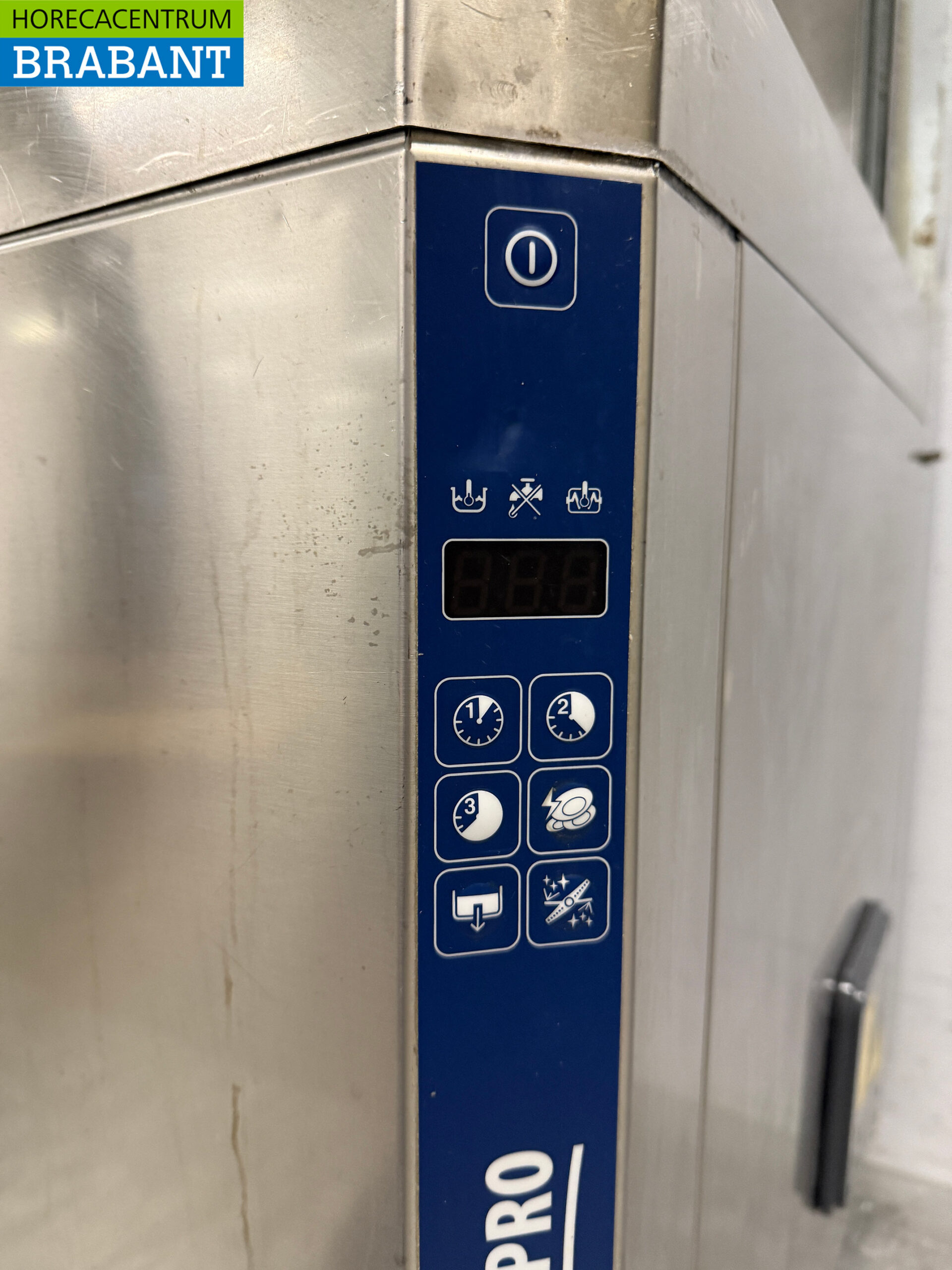 Edelstahl-Geschirrspüler Zanussi HHT8 Sliding 400V Catering – Bild 6