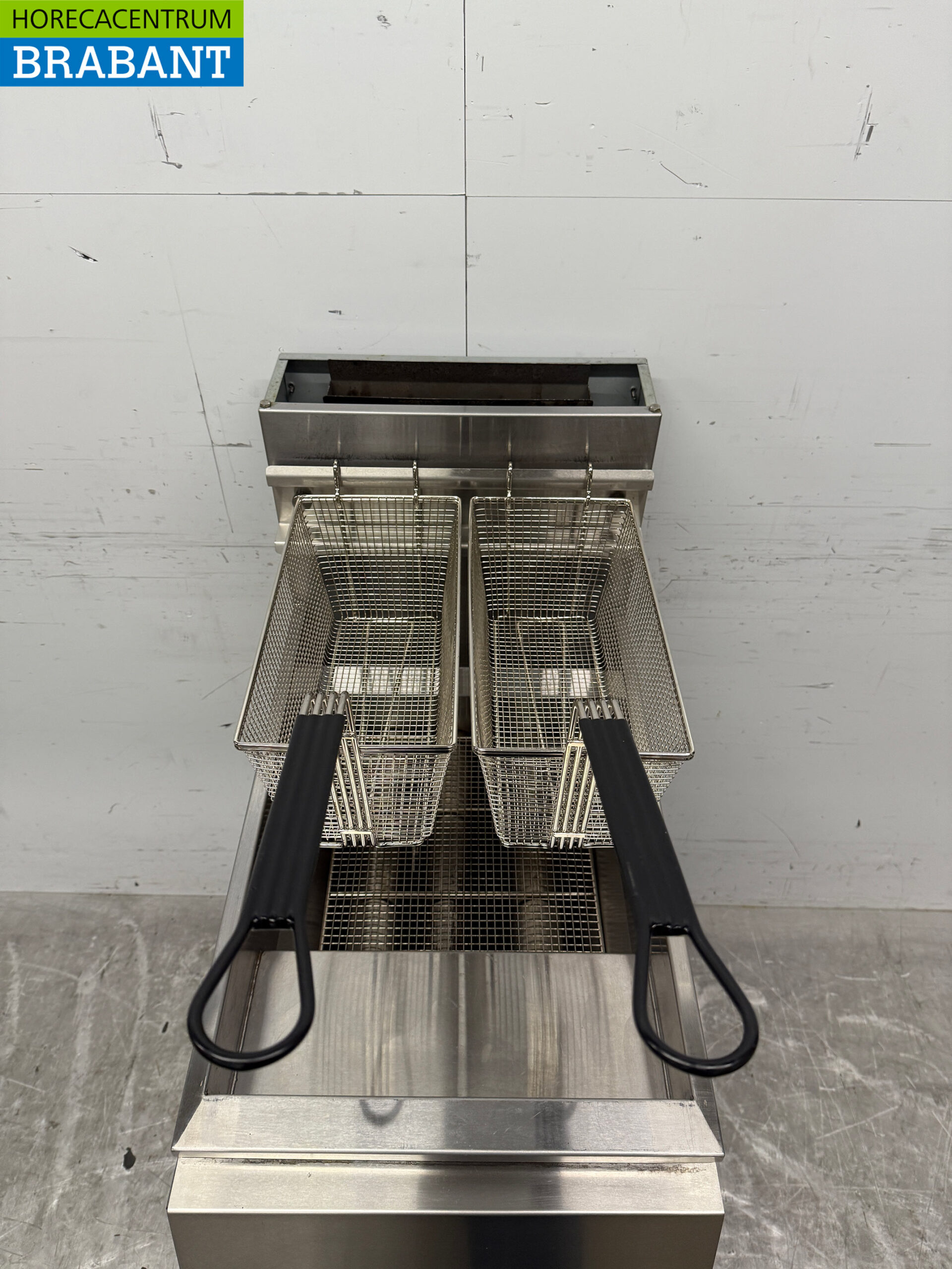 Combisteel Fritteuse aus Edelstahl 21 Liter GAS Catering – Bild 4