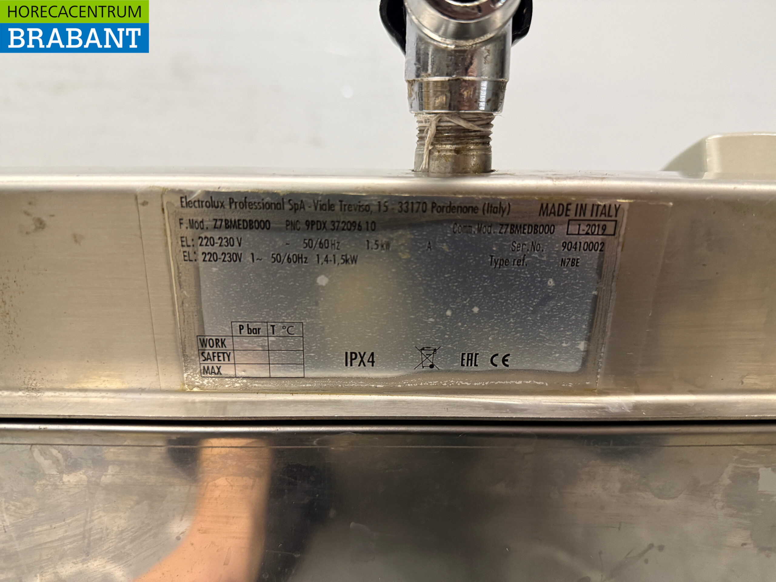 Zanussi Bain Marie aus Edelstahl 1/1 GN 230V Horeca – Bild 4