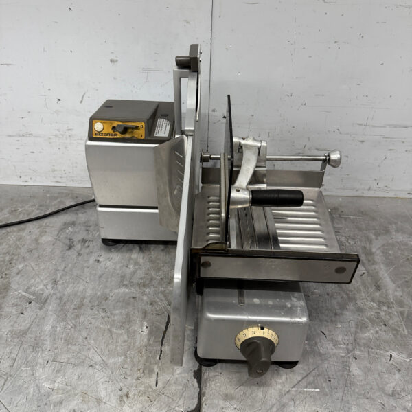 Edelstahl Bizerba Fleischschneidemaschine Schneidemaschine 230V Catering Metzgerei