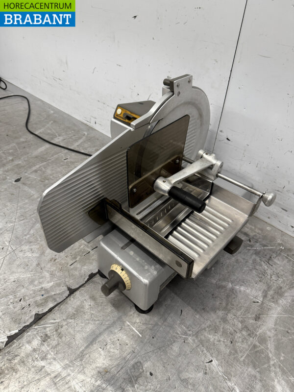 Edelstahl Bizerba Fleischschneidemaschine Schneidemaschine 230V Catering Metzgerei – Bild 2