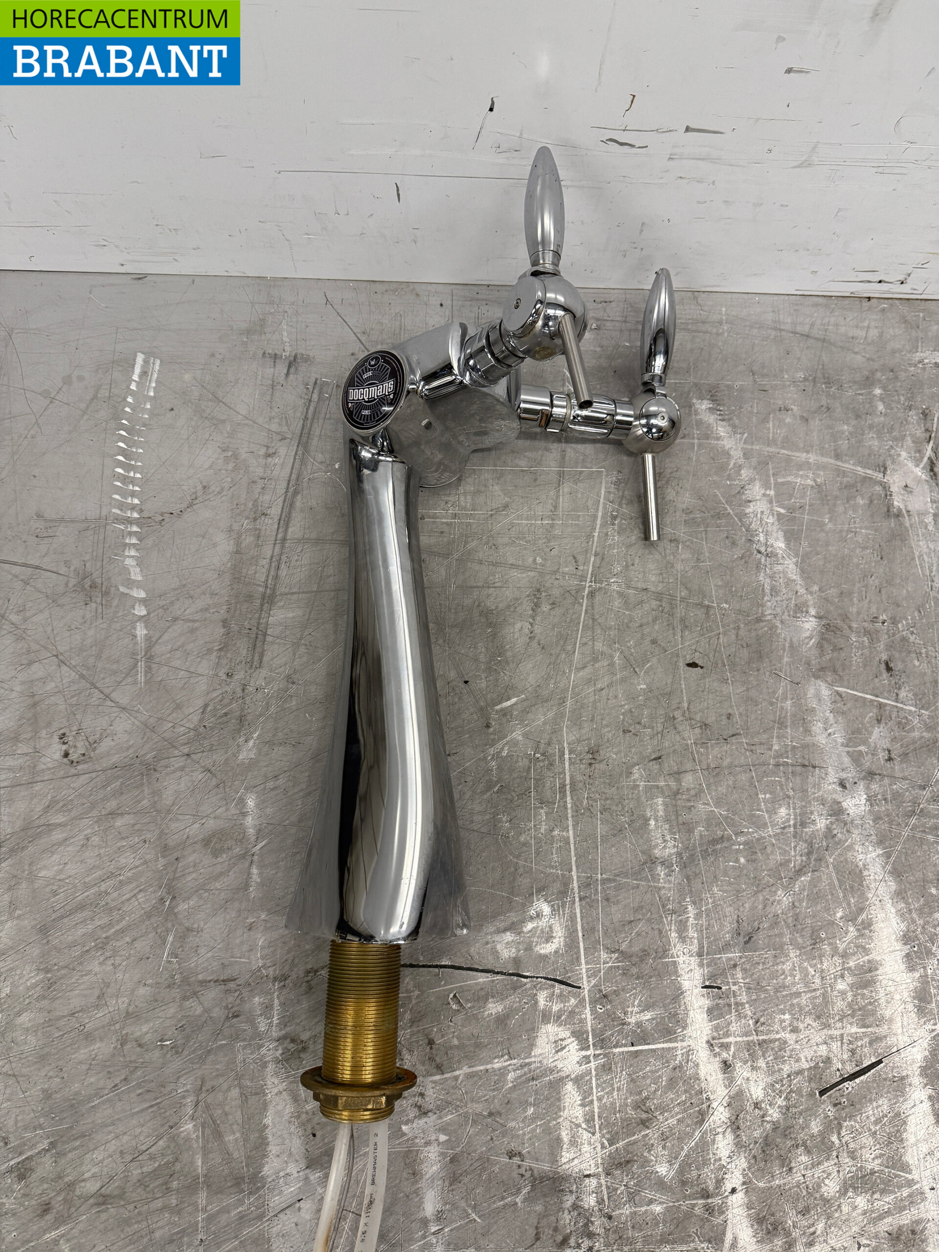 Edelstahl Bierzapfhahn Zapfhahnständer 2 Hähne Catering Cafe