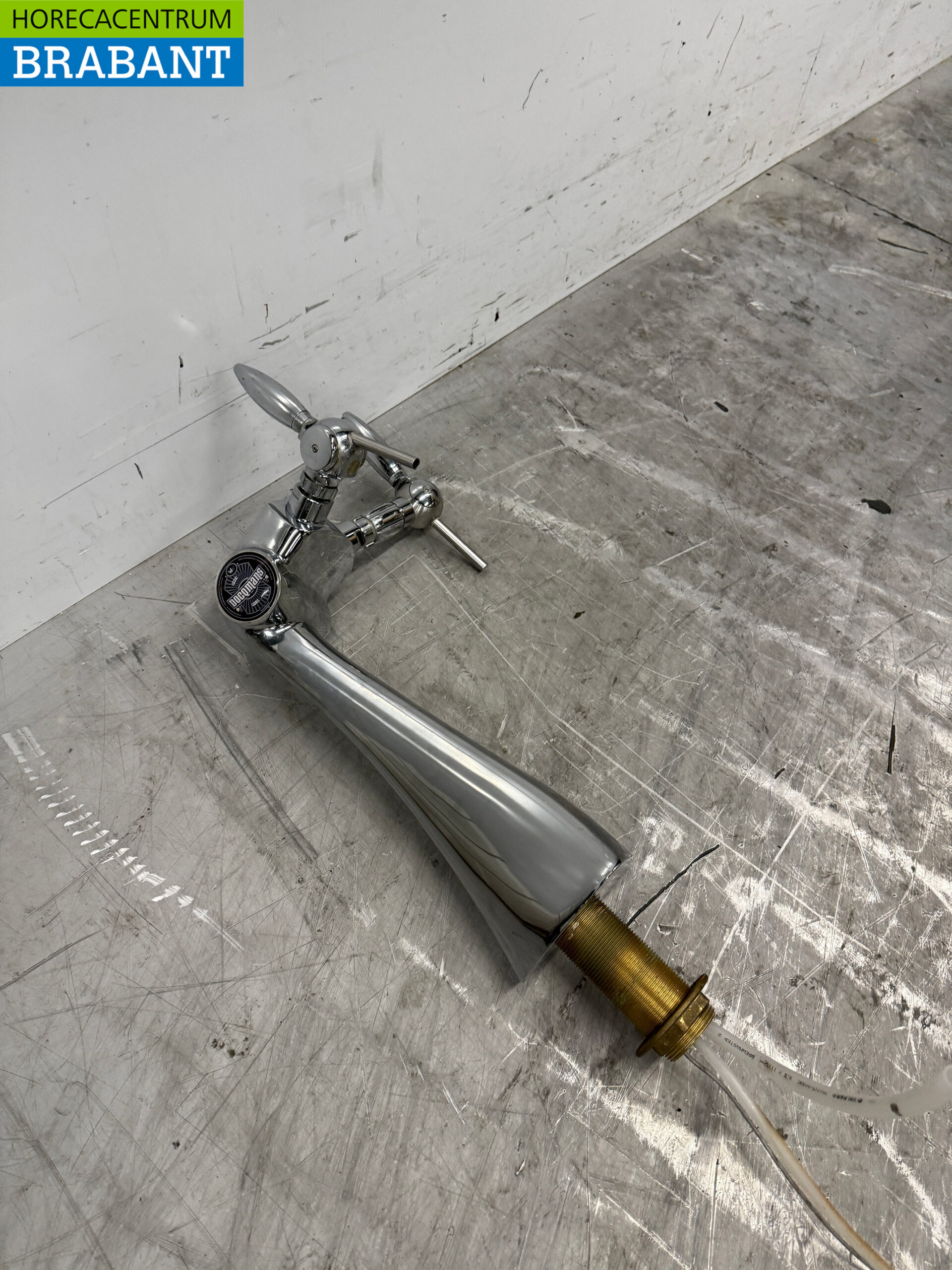 Edelstahl Bierzapfhahn Zapfhahnständer 2 Hähne Catering Cafe – Bild 3