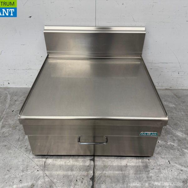 Edelstahl MBM Arbeitseinheit Neutral Jalousieeinheit 60 cm Horeca