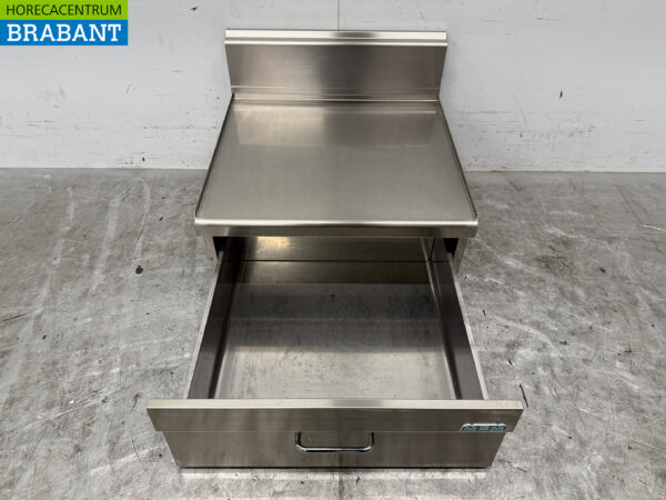 Edelstahl MBM Arbeitseinheit Neutral Jalousieeinheit 60 cm Horeca – Bild 4