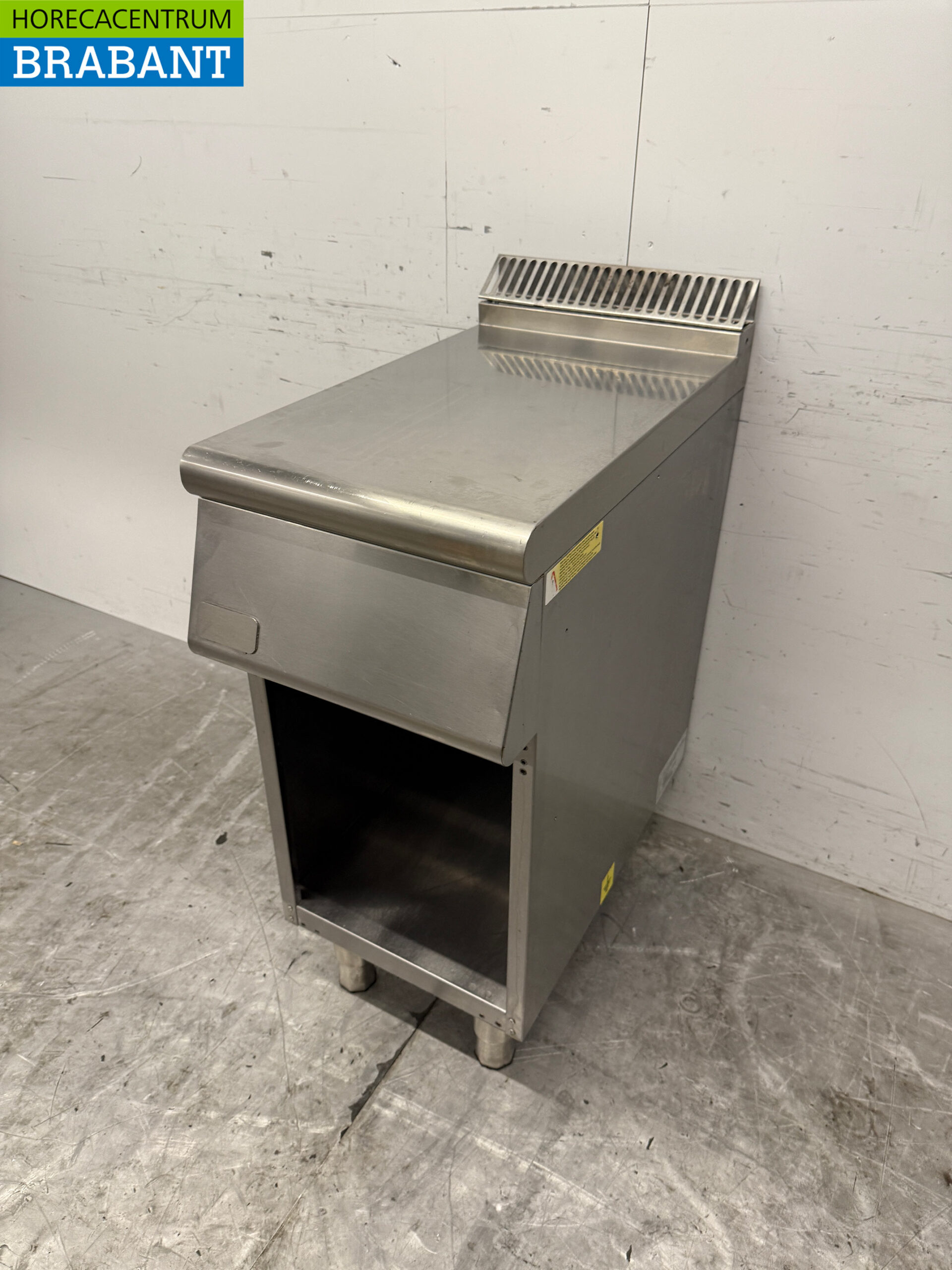 Edelstahl Combisteel Arbeitsplatte Neutral Jalousie 40 cm Horeca – Bild 2