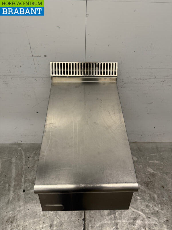 Edelstahl Combisteel Arbeitsplatte Neutral Jalousie 40 cm Horeca – Bild 4