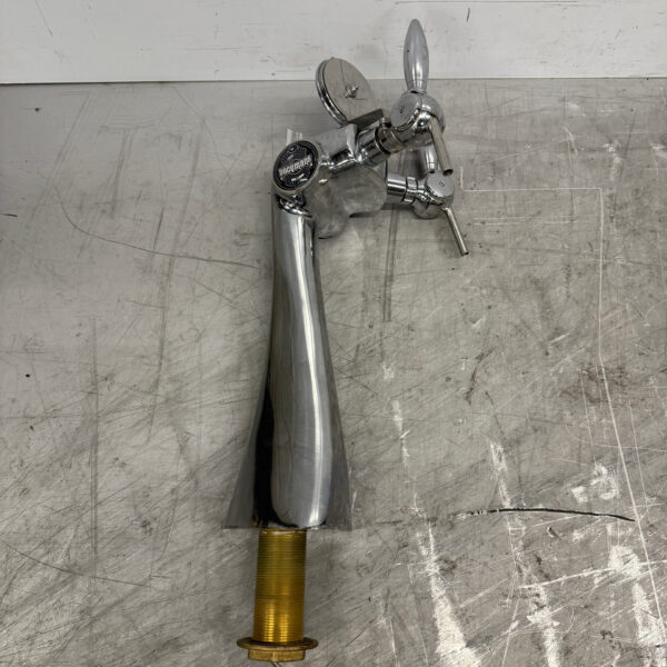 Edelstahl Bierzapfhahn Zapfhahnständer 2 Hähne Catering Cafe