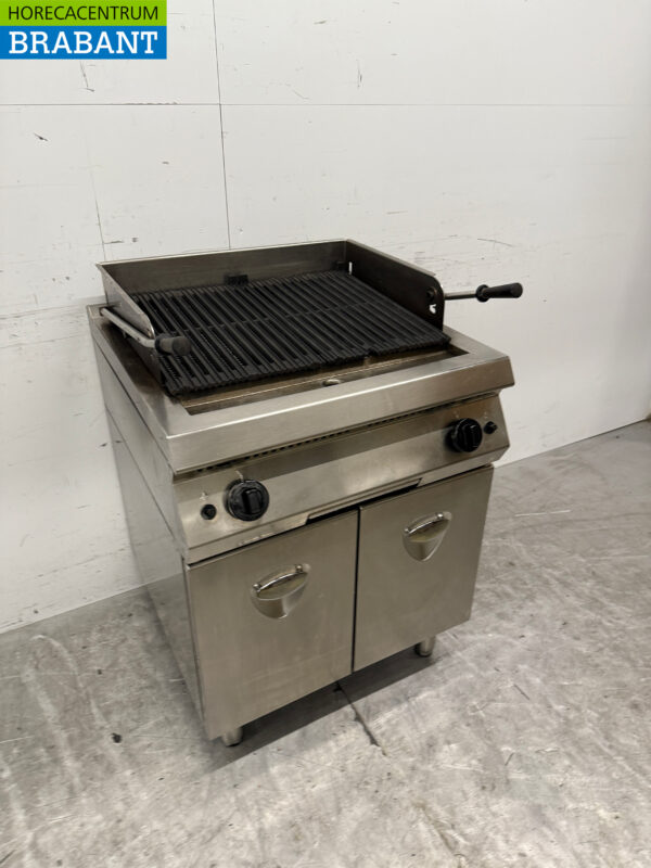 Edelstahl Lava Grill Steingrill 70 cm GAS Catering – Bild 3