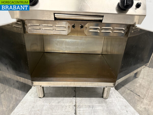 Edelstahl Lava Grill Steingrill 70 cm GAS Catering – Bild 5