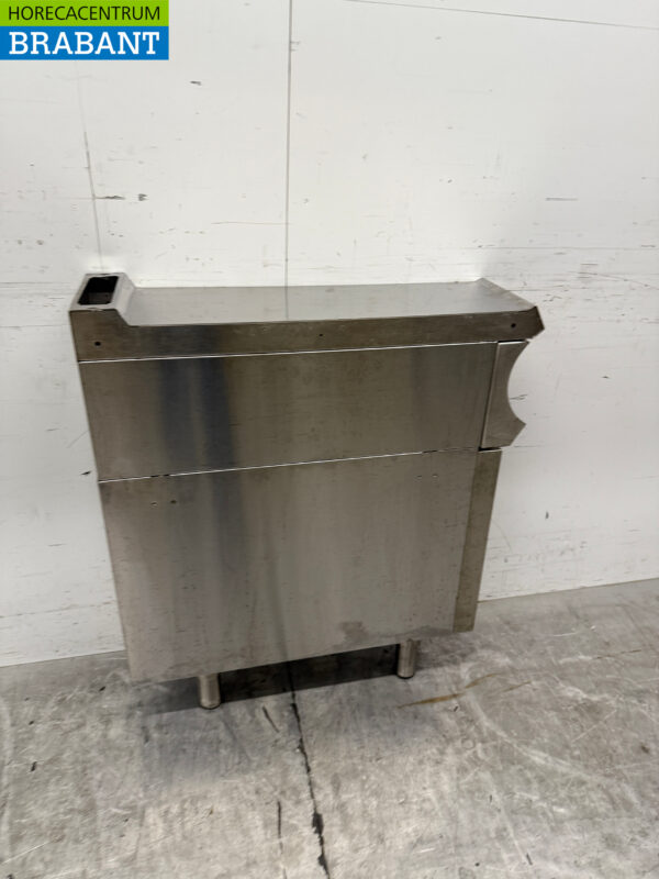 Edelstahl Arbeitseinheit Neutral Jalousieeinheit 20 cm Catering – Bild 2