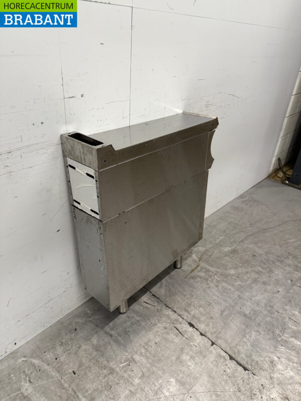 Edelstahl Arbeitseinheit Neutral Jalousieeinheit 20 cm Catering – Bild 3