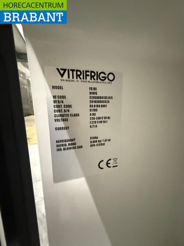 Vitrifrigo FG10i Milchkühler Milchkühlschrank 7,5 Liter 230V Horeca – Bild 5