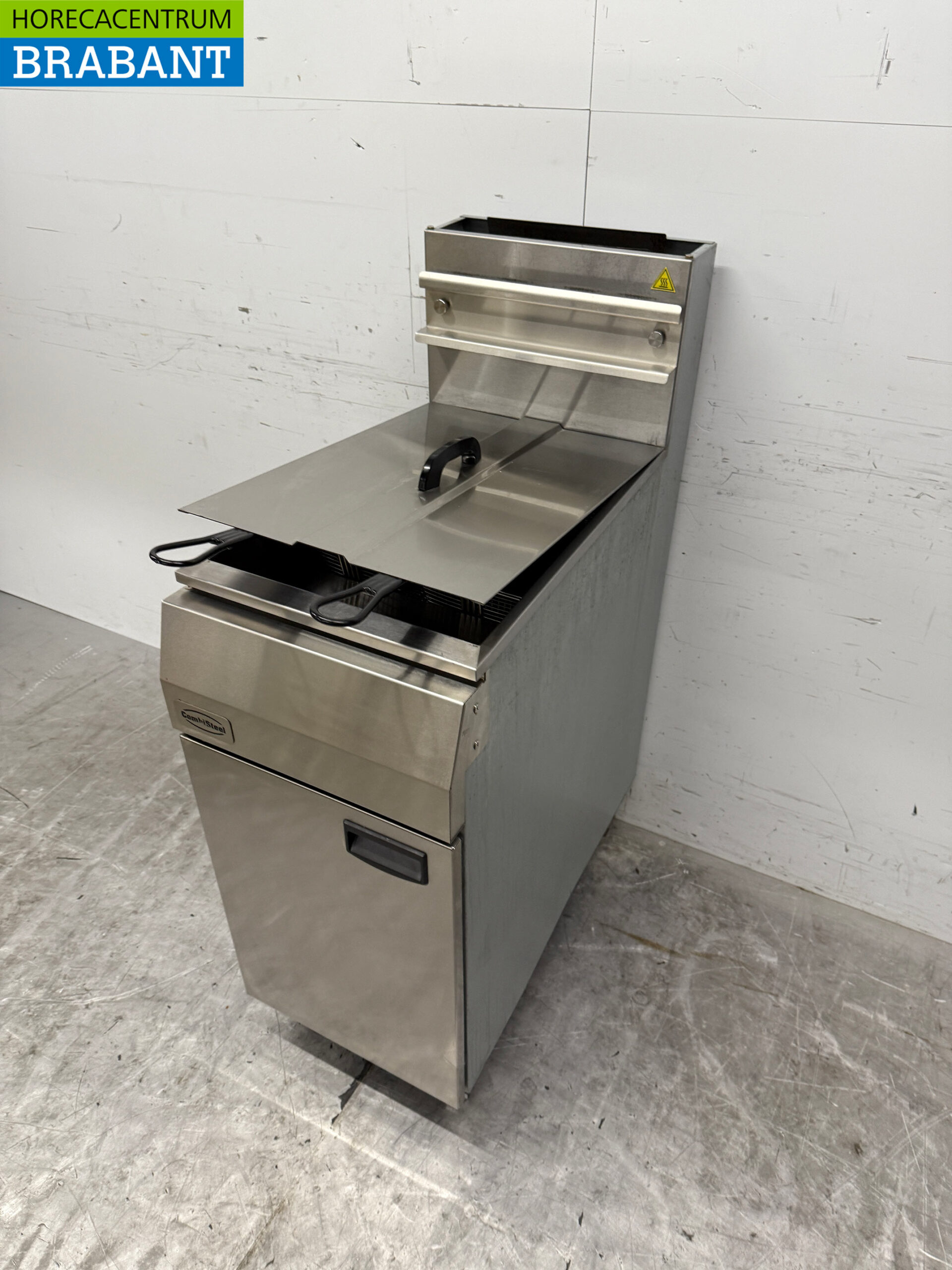 Combisteel Fritteuse aus Edelstahl 21 Liter GAS Catering – Bild 2