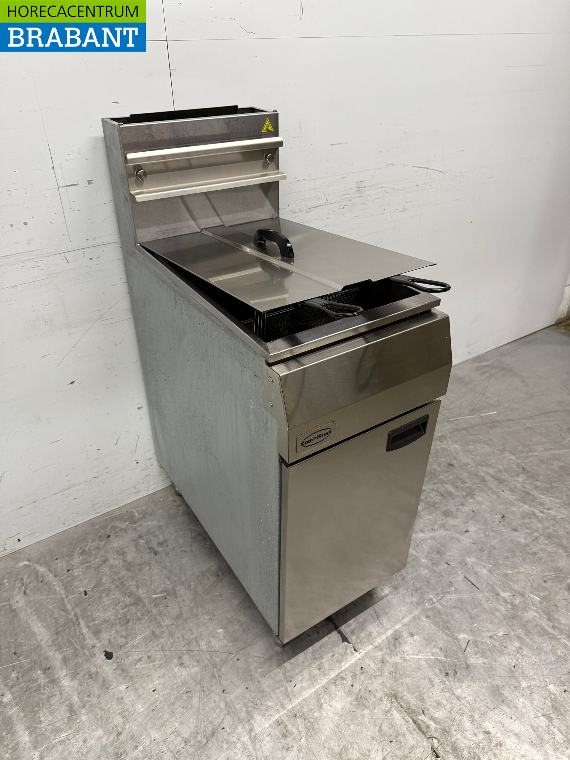 Combisteel Fritteuse aus Edelstahl 21 Liter GAS Catering – Bild 3