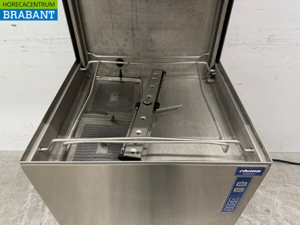 Rhima WD-7 Durchschubspülmaschine aus Edelstahl 400V Catering – Bild 4