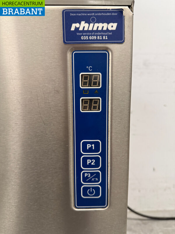 Rhima WD-7 Durchschubspülmaschine aus Edelstahl 400V Catering – Bild 6