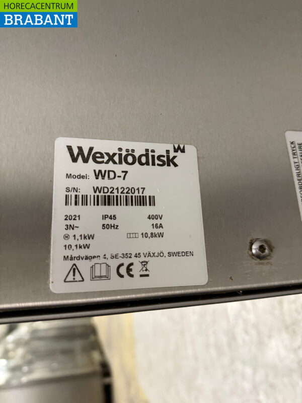 Rhima WD-7 Durchschubspülmaschine aus Edelstahl 400V Catering – Bild 7