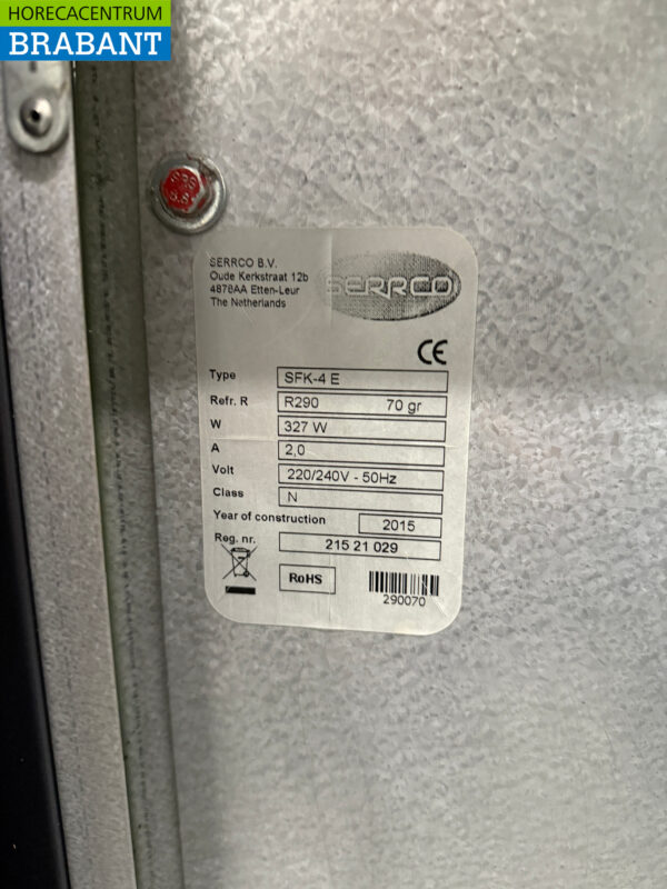 Serrco Fasskühler 135 cm 230V Horeca – Bild 5