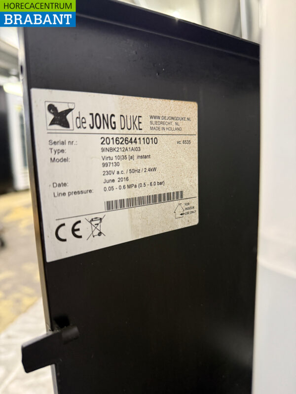 De Jong Duke Vitru 10 Instantkaffeemaschine Kaffeemaschine 230V Horeca – Bild 5