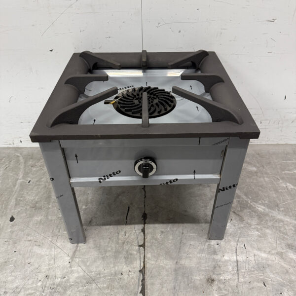 Edelstahl Hokker Wok Brenner Wok 8 kW Horeca
