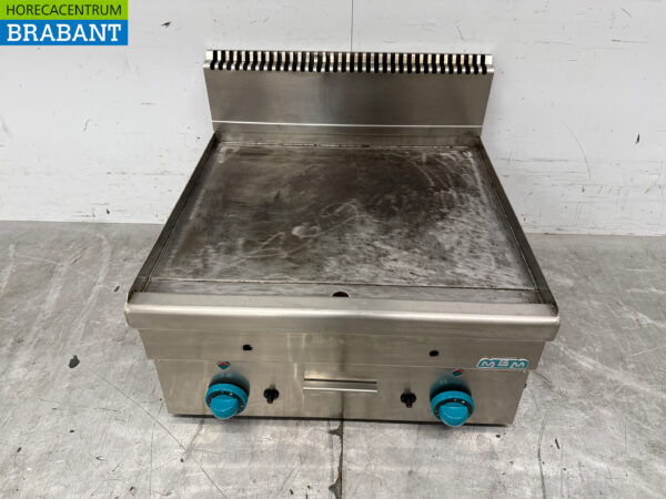 Edelstahl MBM Griddle Grillplatte 60 cm GAS Catering