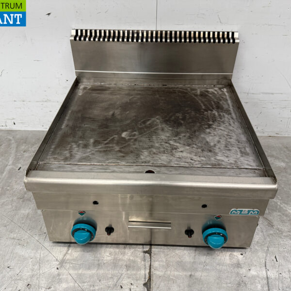 Edelstahl MBM Griddle Grillplatte 60 cm GAS Catering