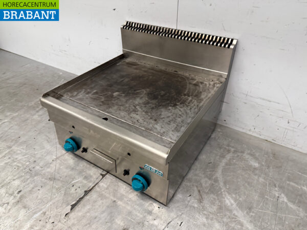 Edelstahl MBM Griddle Grillplatte 60 cm GAS Catering – Bild 2