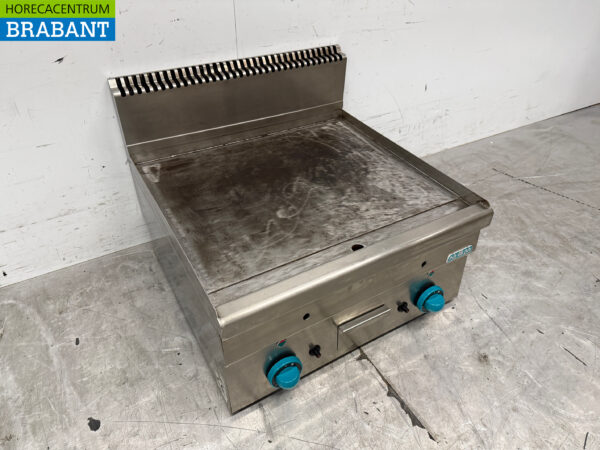 Edelstahl MBM Griddle Grillplatte 60 cm GAS Catering – Bild 3