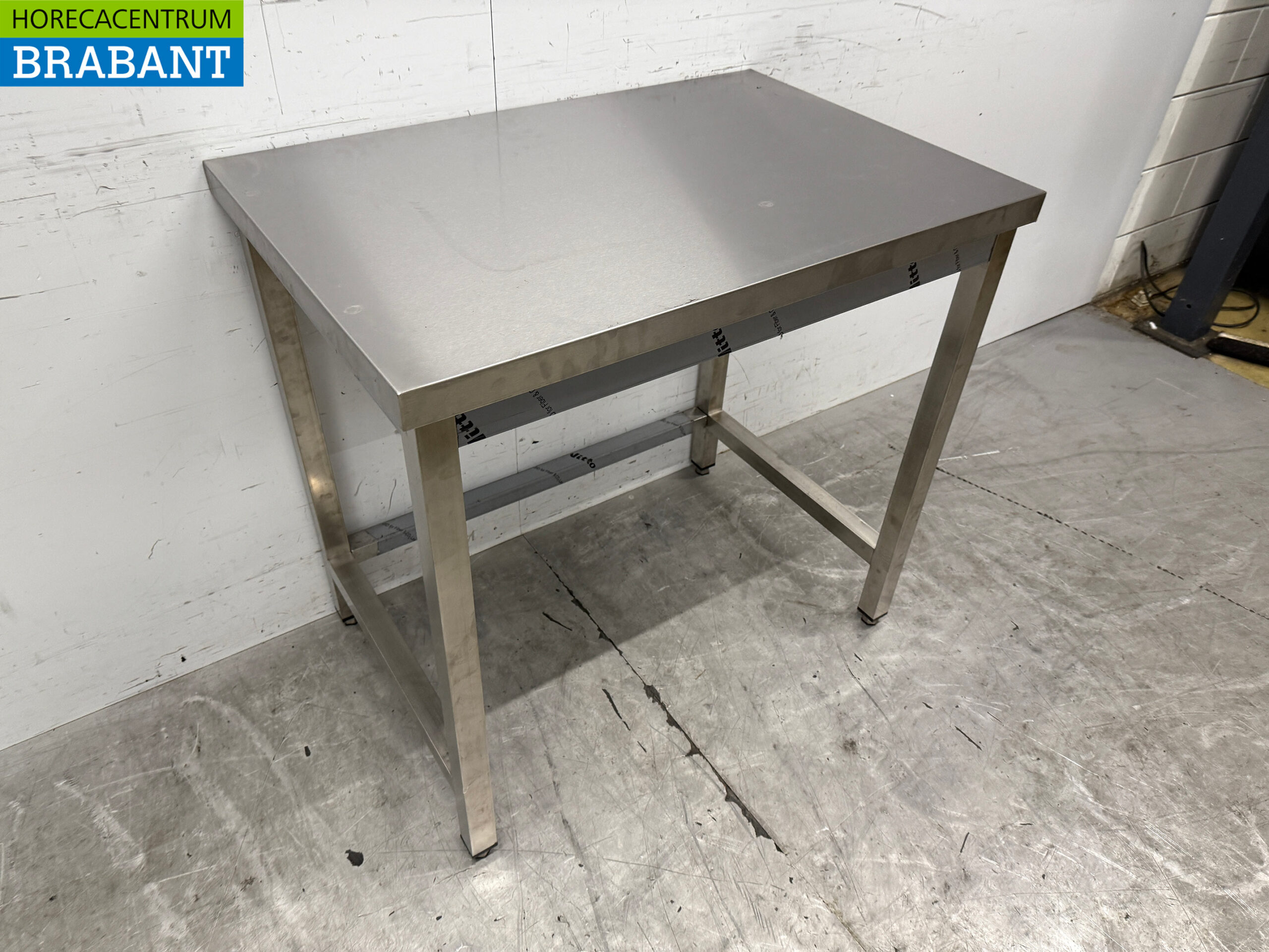 Edelstahl-Arbeitstisch 90 x 60 x 85,5 cm Catering – Bild 3