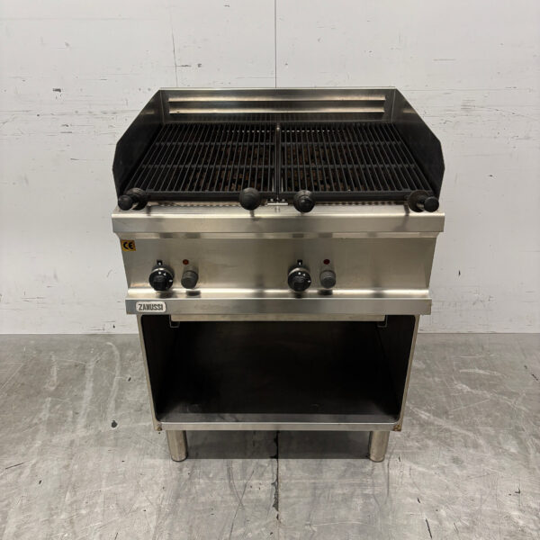 Edelstahl Zanussi Lavagrill Grill 70 cm GAS Catering