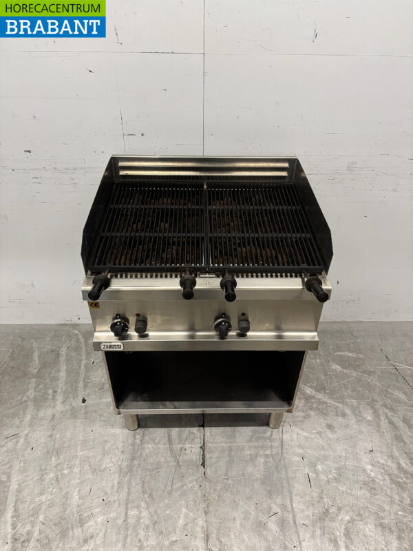 Edelstahl Zanussi Lavagrill Grill 70 cm GAS Catering – Bild 5