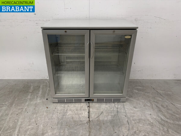 Exquisit Bar Cooler 2 Türen 90 cm 230V Horeca