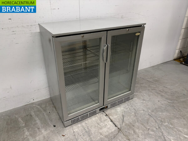 Exquisit Bar Cooler 2 Türen 90 cm 230V Horeca – Bild 2