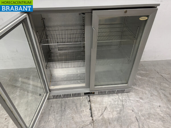 Exquisit Bar Cooler 2 Türen 90 cm 230V Horeca – Bild 4