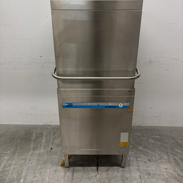 Edelstahl Meiko Durchschubspülmaschine mit Ablaufpumpe 400V Horeca
