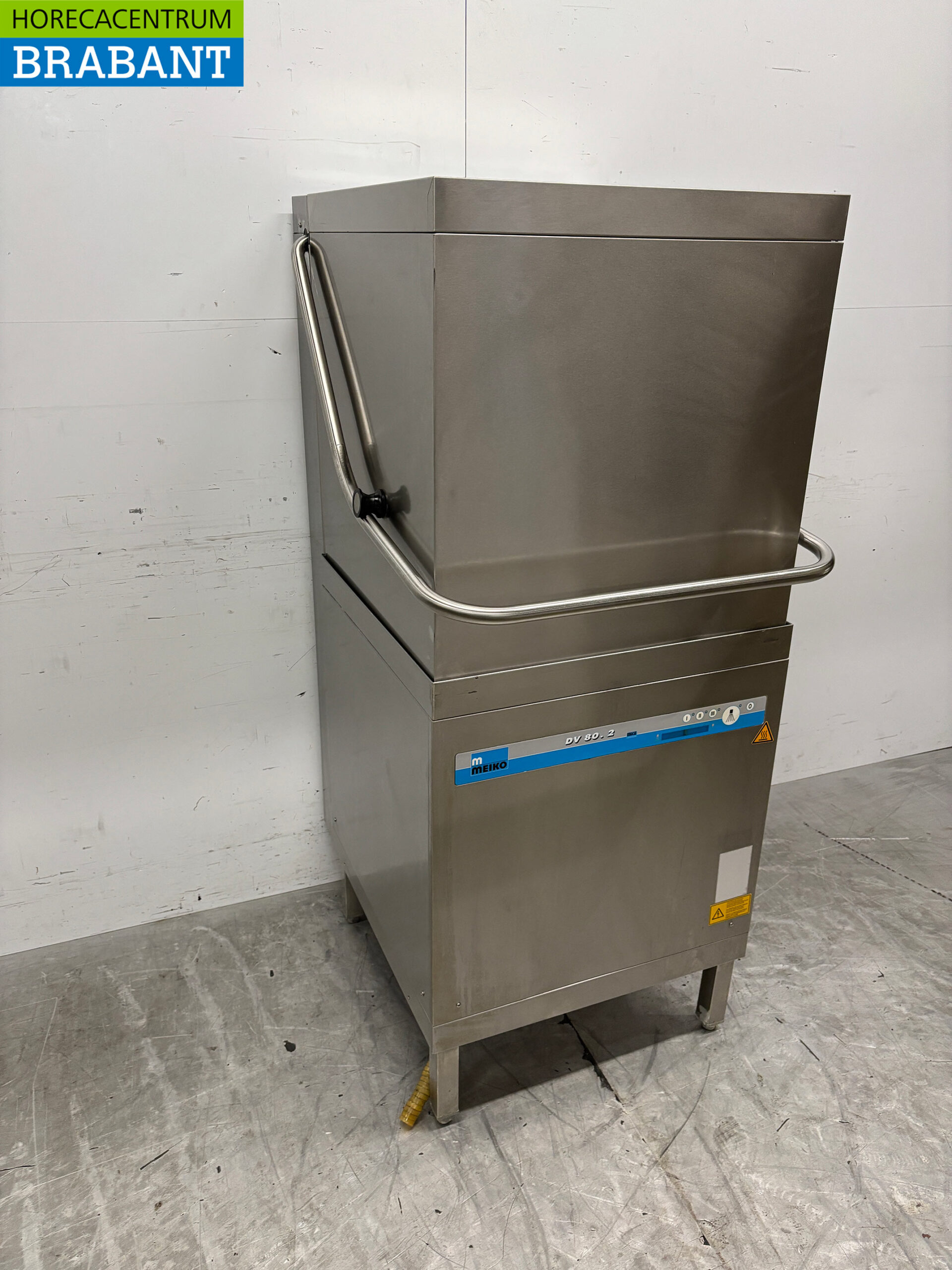 Edelstahl Meiko Durchschubspülmaschine mit Ablaufpumpe 400V Horeca – Bild 2