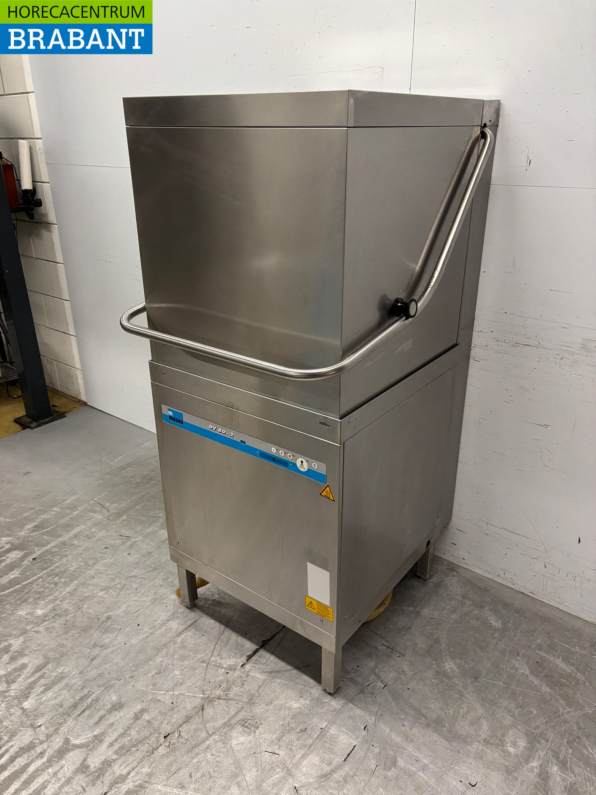 Edelstahl Meiko Durchschubspülmaschine mit Ablaufpumpe 400V Horeca – Bild 3