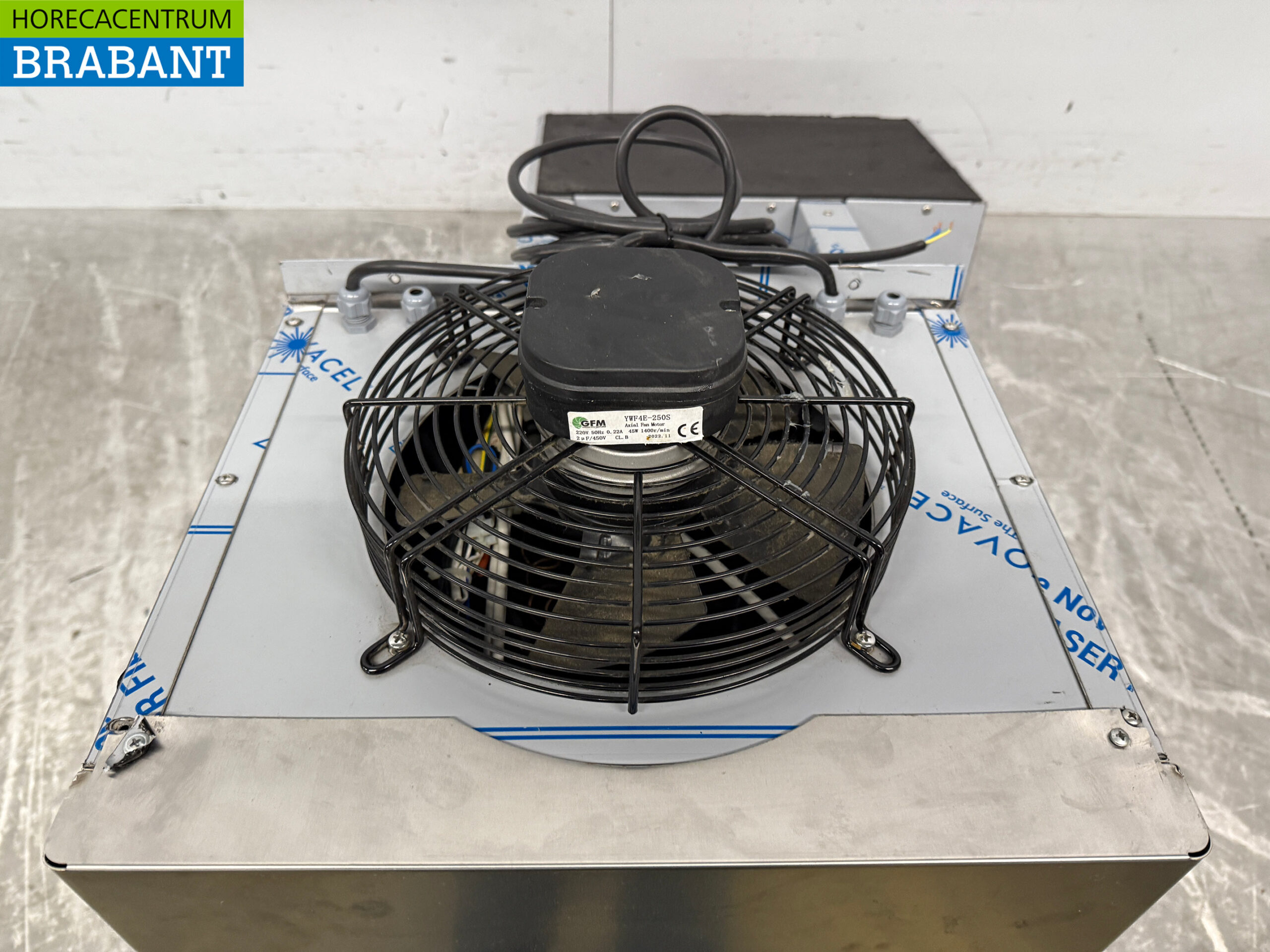 Edelstahl Combisteel Kühlgerät Monoblock Wandgerät 10 m3 230V Horeca – Bild 4