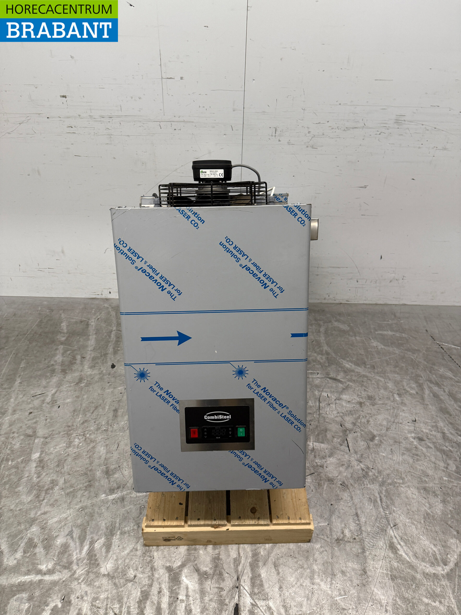 Edelstahl Combisteel Kühlgerät Monoblock Wandgerät 10 m3 230V Horeca