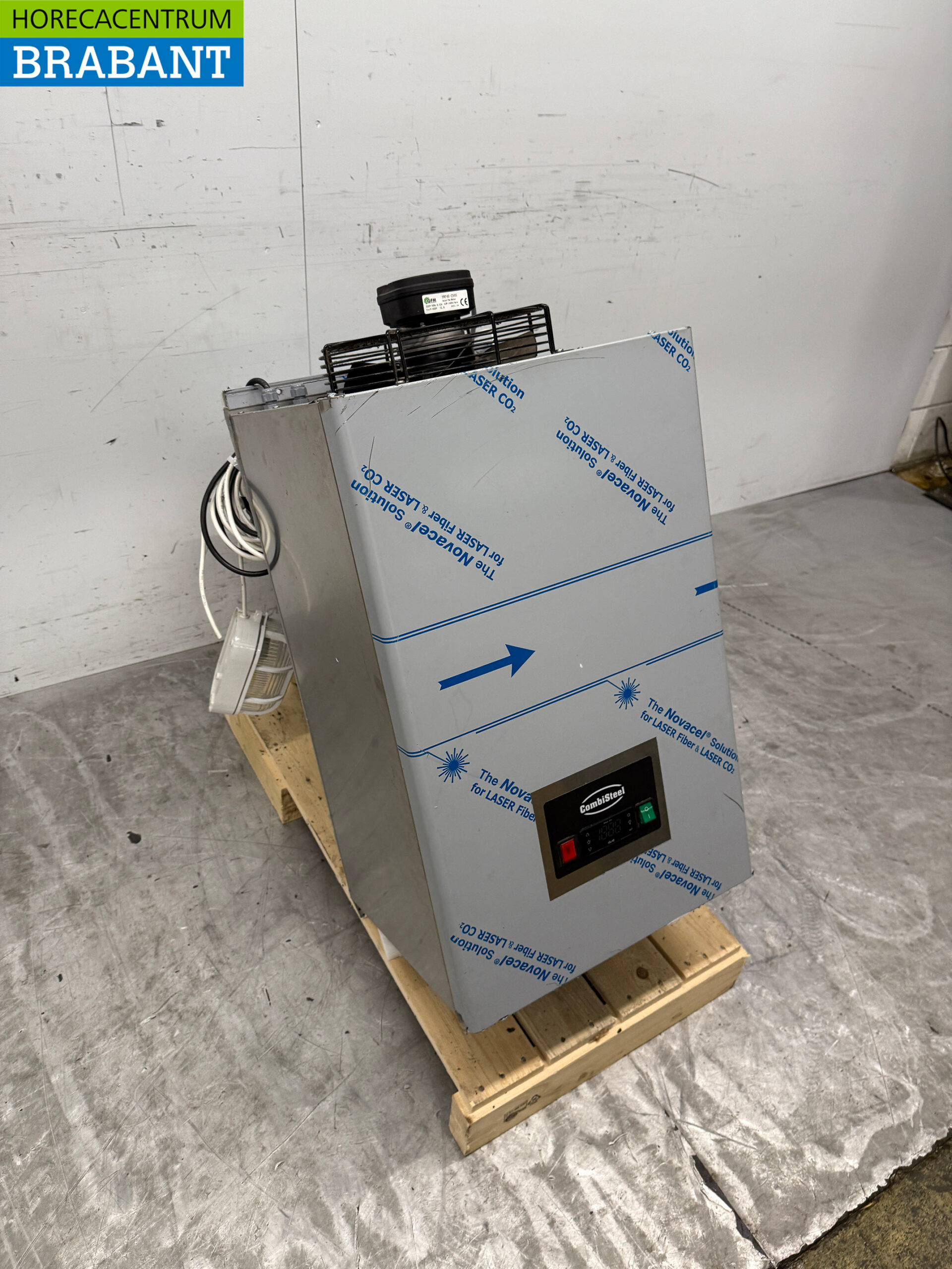 Edelstahl Combisteel Kühlgerät Monoblock Wandgerät 10 m3 230V Horeca – Bild 3