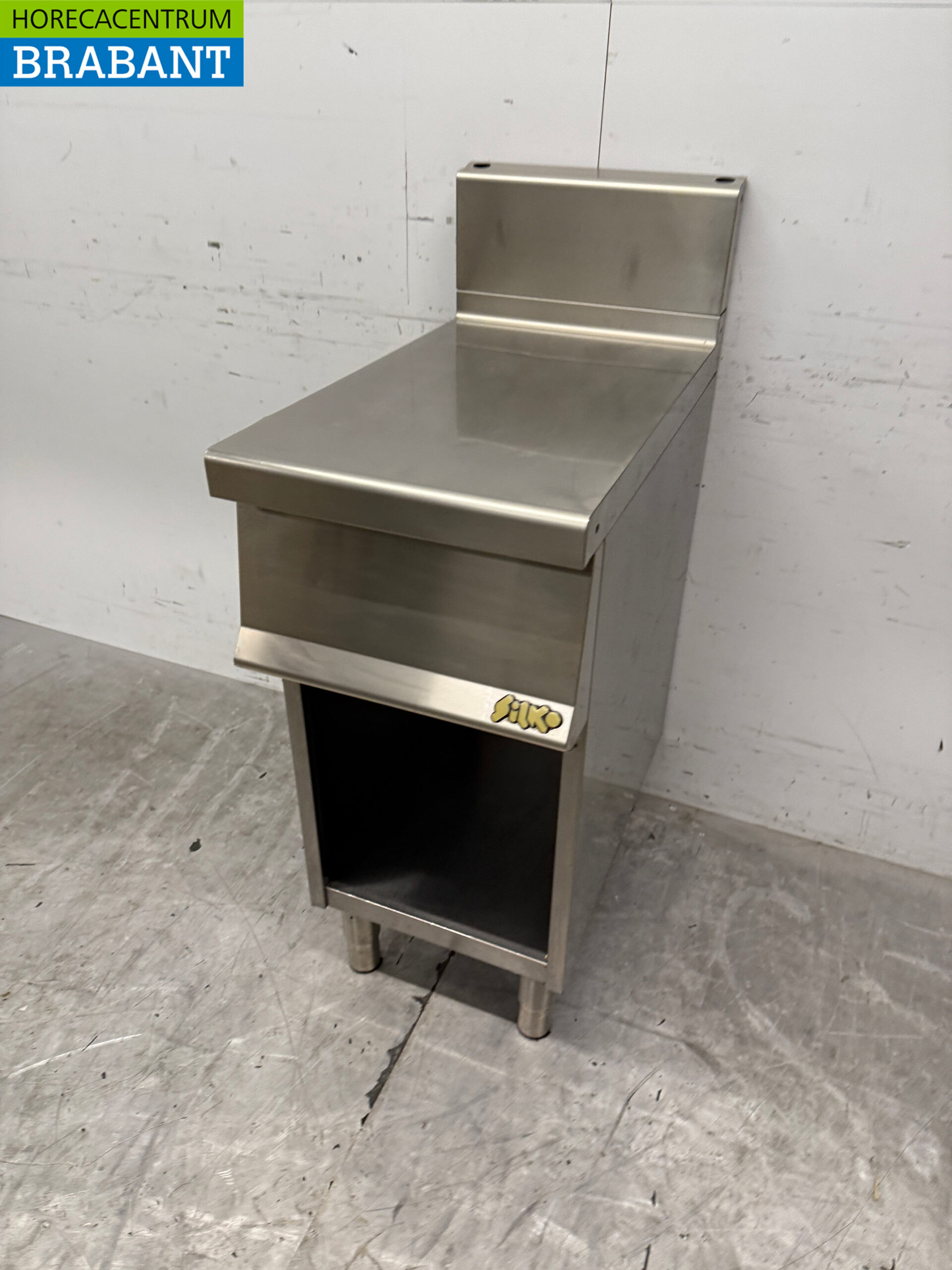 Edelstahl Silko Arbeitseinheit Neutral Jalousieeinheit 40 cm Horeca – Bild 2