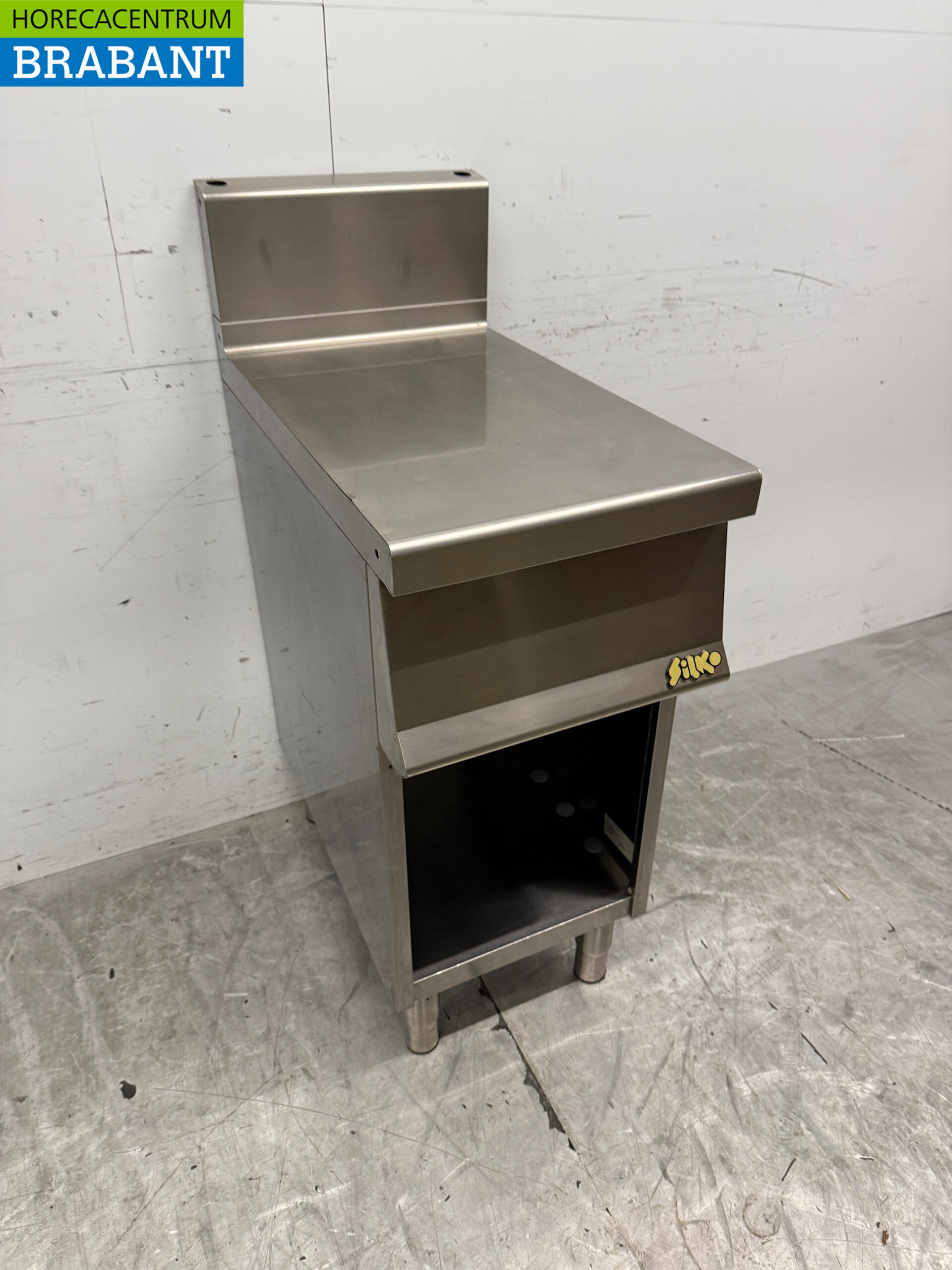 Edelstahl Silko Arbeitseinheit Neutral Jalousieeinheit 40 cm Horeca – Bild 3